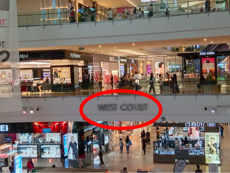 Alternative direction to Jewel Cafe IOI City Mall 1